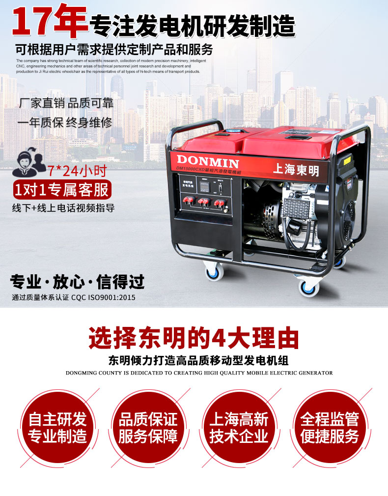 單相12kw汽油發(fā)電機主圖