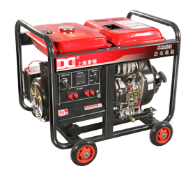單相7kW柴油發(fā)電機_230V 7千瓦發(fā)電機_戶外施工用7KW柴油機