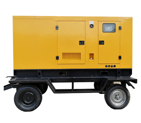 100KW移動(dòng)拖車發(fā)電機(jī)  靜音箱式柴油發(fā)電機(jī)